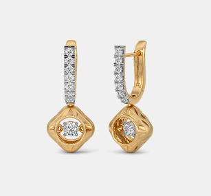 Petal Square Dangle Earrings