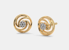 Vortex Diamond Studs