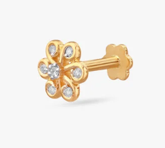Blossom Spark Nose Pin