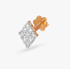 Diamond Kite Nose Pin